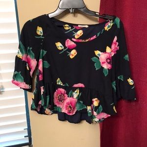 Floral Crop Top